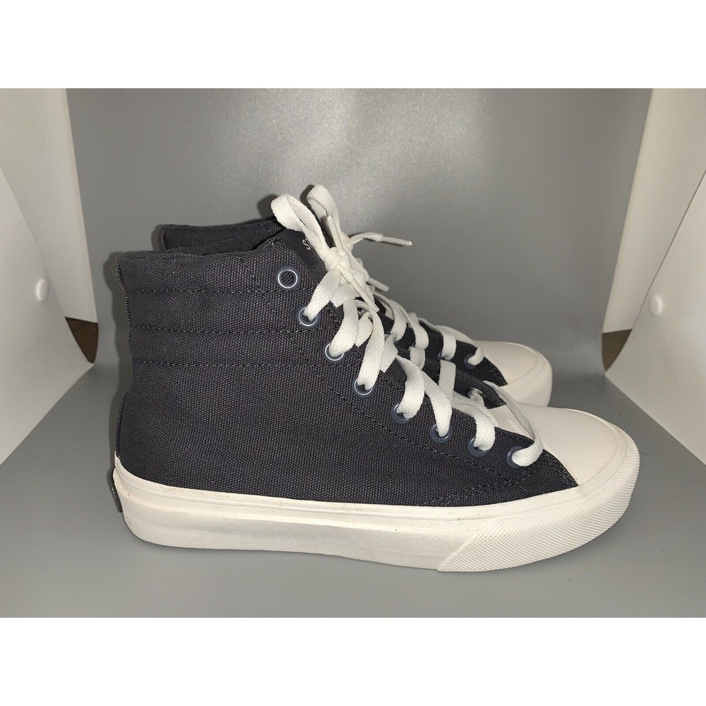 Straye Global Penetration Men’s 5.5 Women’s 7 High Top Navy Sneaker